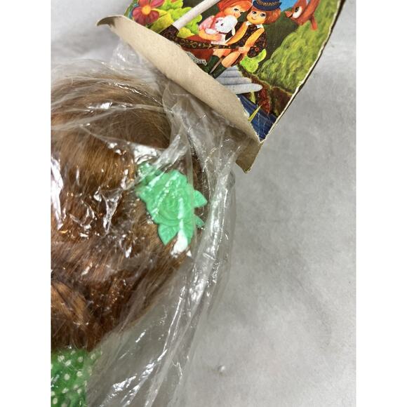 Big Eye 9" Vinyl Girl Doll Kawaii Anime Eyes New in Package Vintage 1970s - Picture 6 of 8